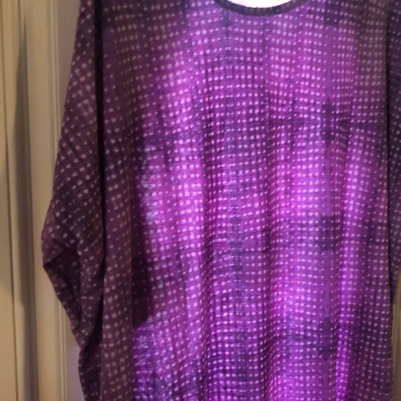 Lavender pattern tunic - Picture 3 of 6